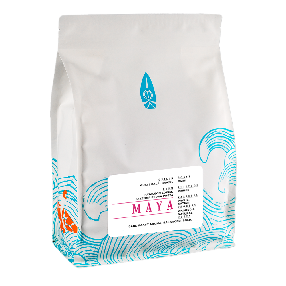 Maya — Specialty Dark Roast Blend | Coffee & Coconuts