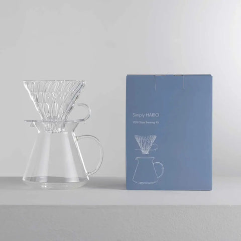 V60 Glass Dripper & Server Set