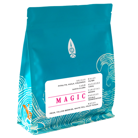Magic — Geisha Thermal Shock, Huila | Coffee & Coconuts Magic — Geisha Thermal Shock, Huila | Coffee & Coconuts