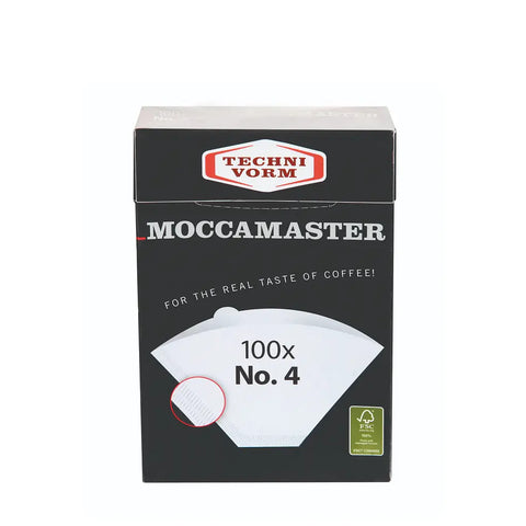 Moccamaster - 100 Filters N°4 - White