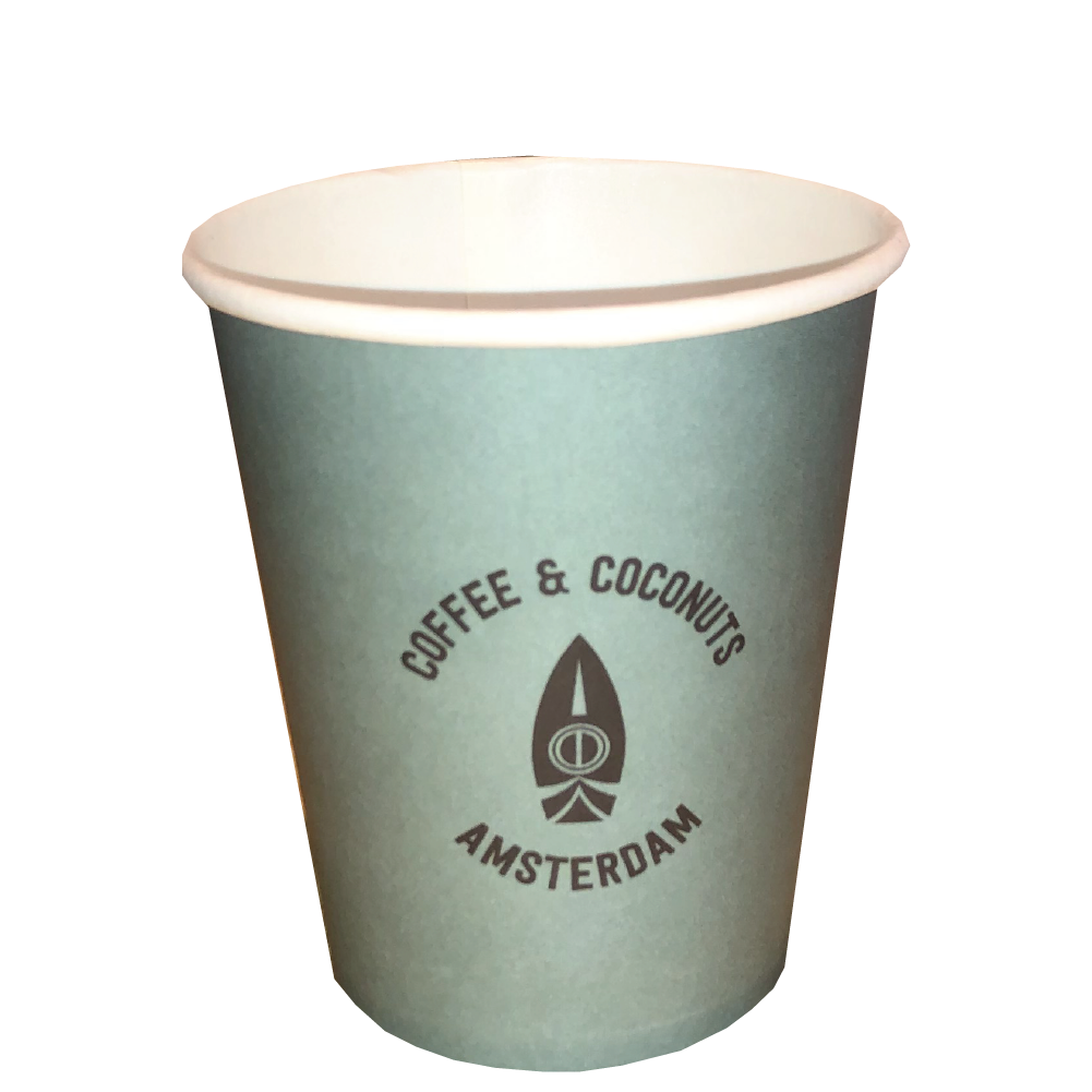 Medium Cups Coffee Coconuts